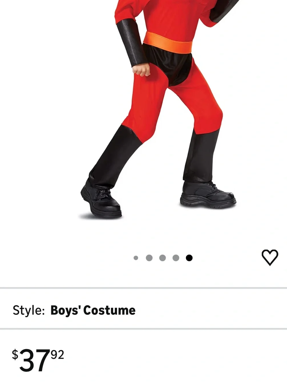 The Incredibles Dash Costume ~ MISSING MASK - Picture 7 of 7